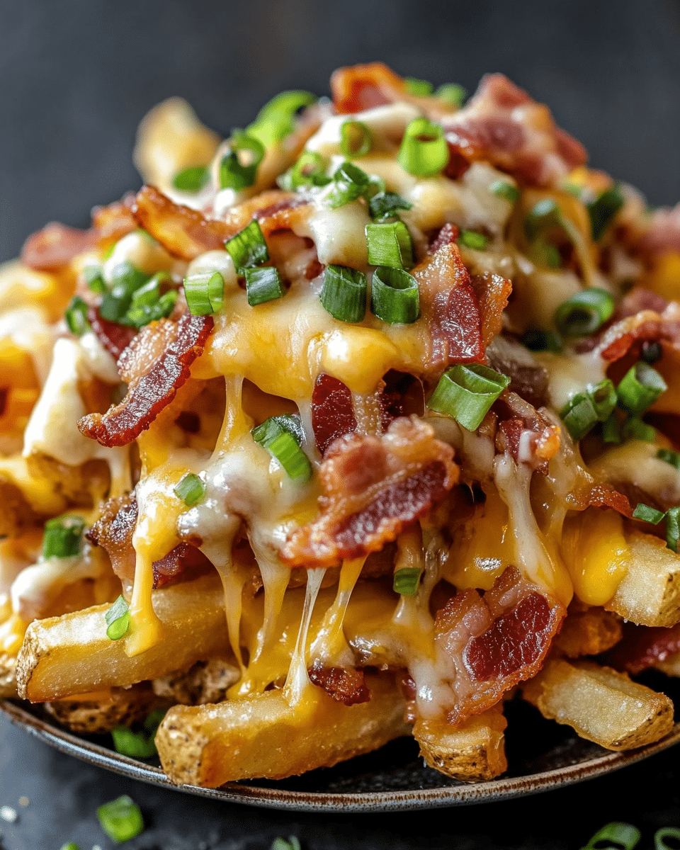 Loaded Bacon Cheese Fries