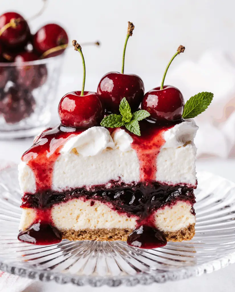 Cherries Jubilee Tiramisu