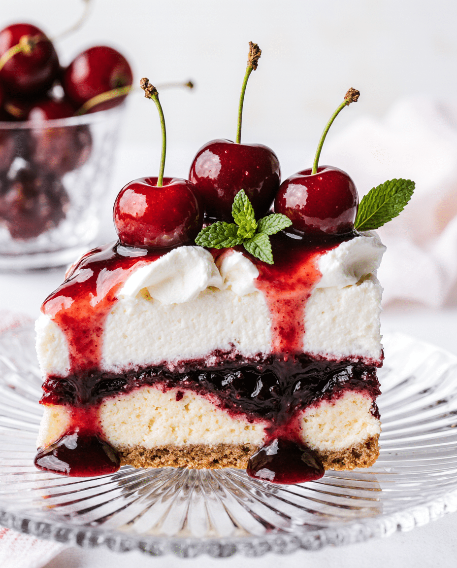 Cherries Jubilee Tiramisu
