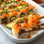 Salmon Sushi Bake