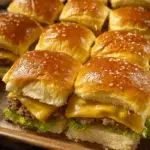 Cheeseburger Sliders with Hawaiian Rolls
