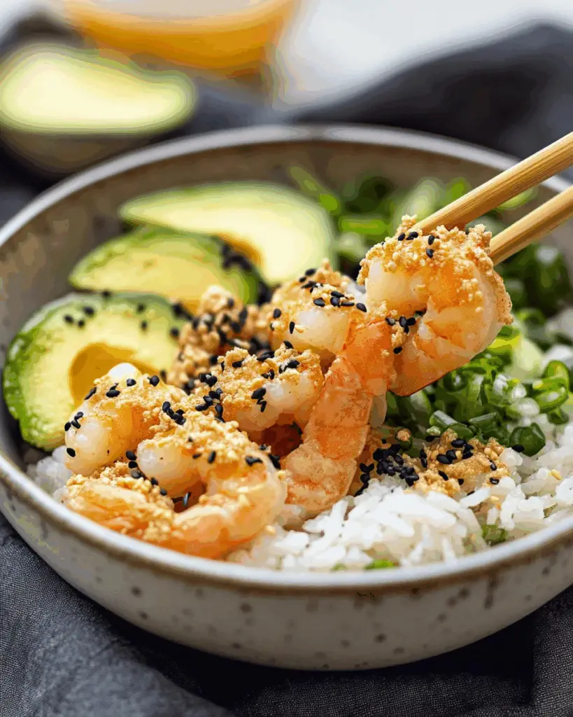 Shrimp Sushi Bowl