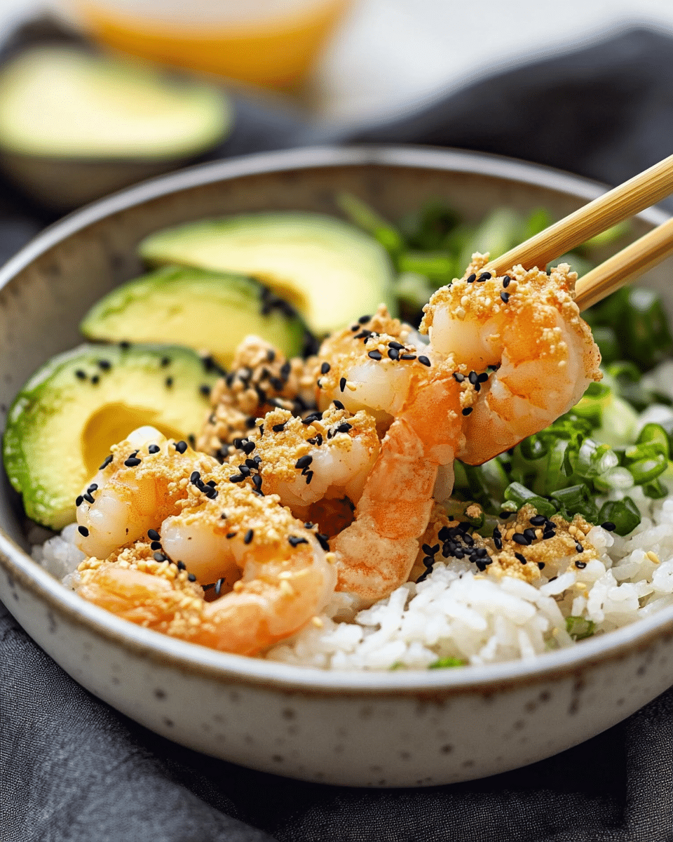 Shrimp Sushi Bowl