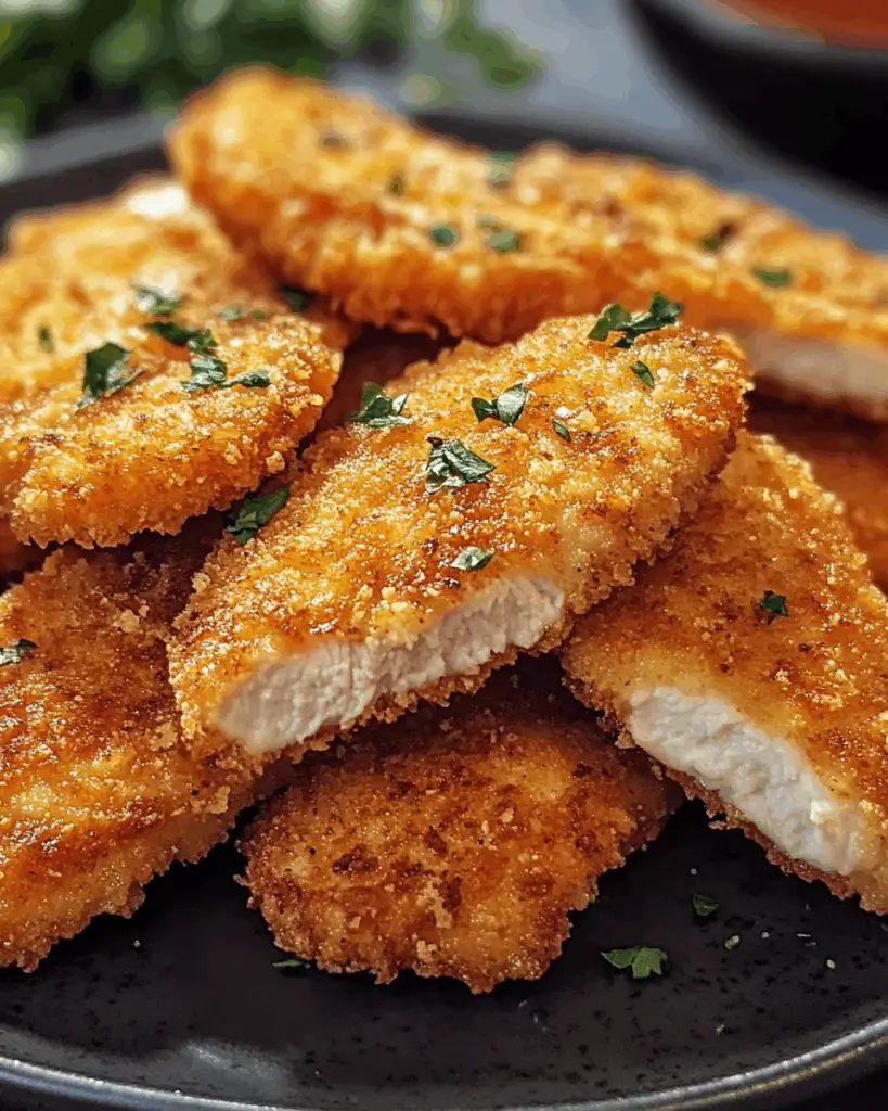 Crispy Air Fryer Chicken Cutlets