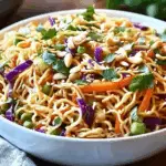 Crunchy Asian Ramen Noodle Salad