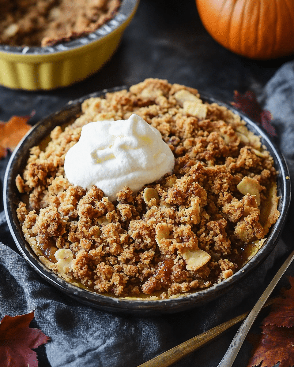 Pumpkin Pie Crisp
