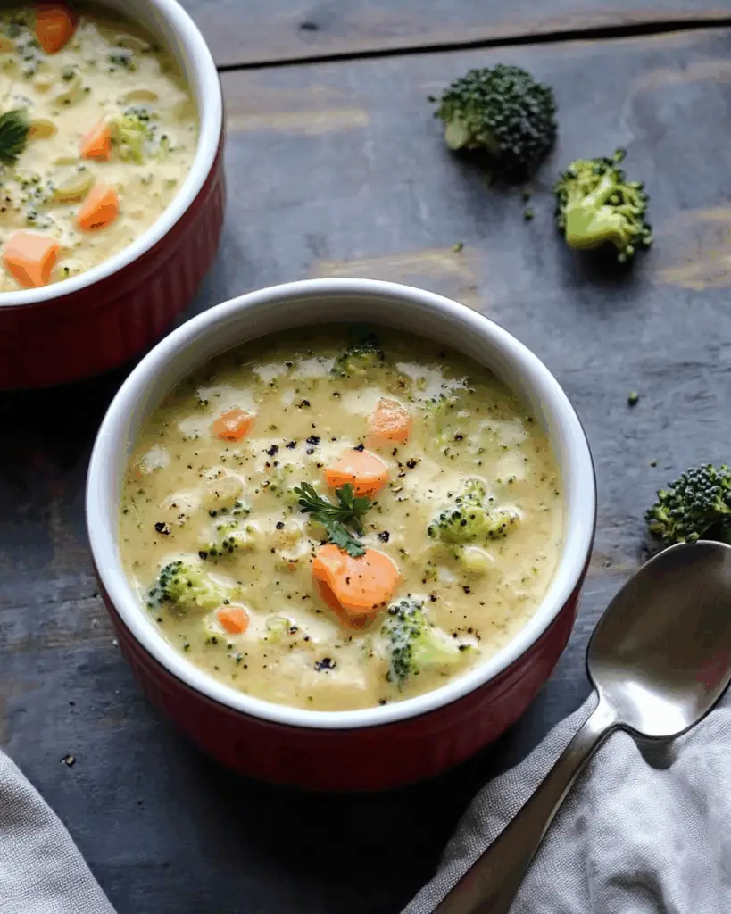 Creamy Kid-Friendly Broccoli Cheddar Soup