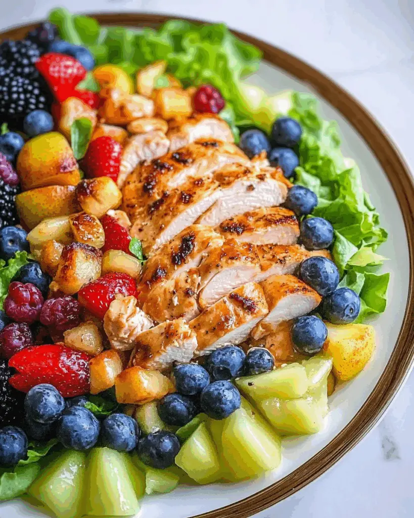 Chicken Fruit Salad