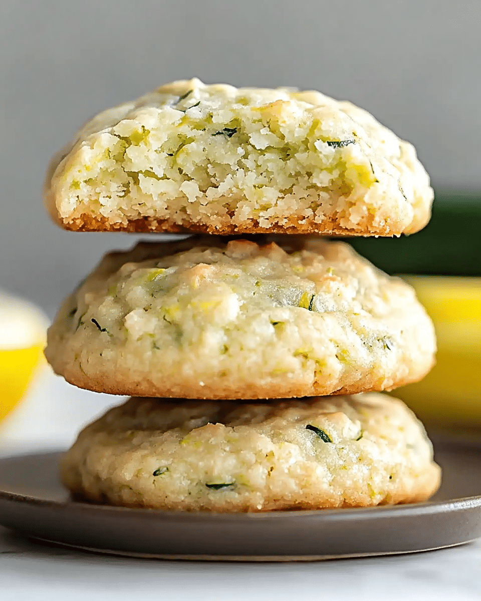 Easy Lemon Zucchini Cookies