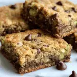 Chocolate Chip Zucchini Cookie Bars