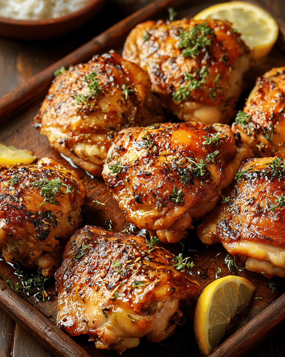 Baked Boneless Skinless Chicken Thighs