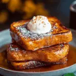 Pumpkin French Toast Breakfast