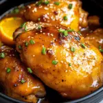 Slow Cooker Honey Orange Garlic Chicken