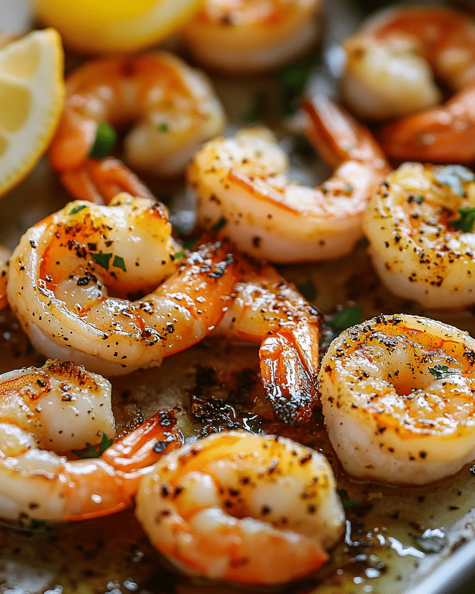 Garlic Parmesan Roasted Shrimp