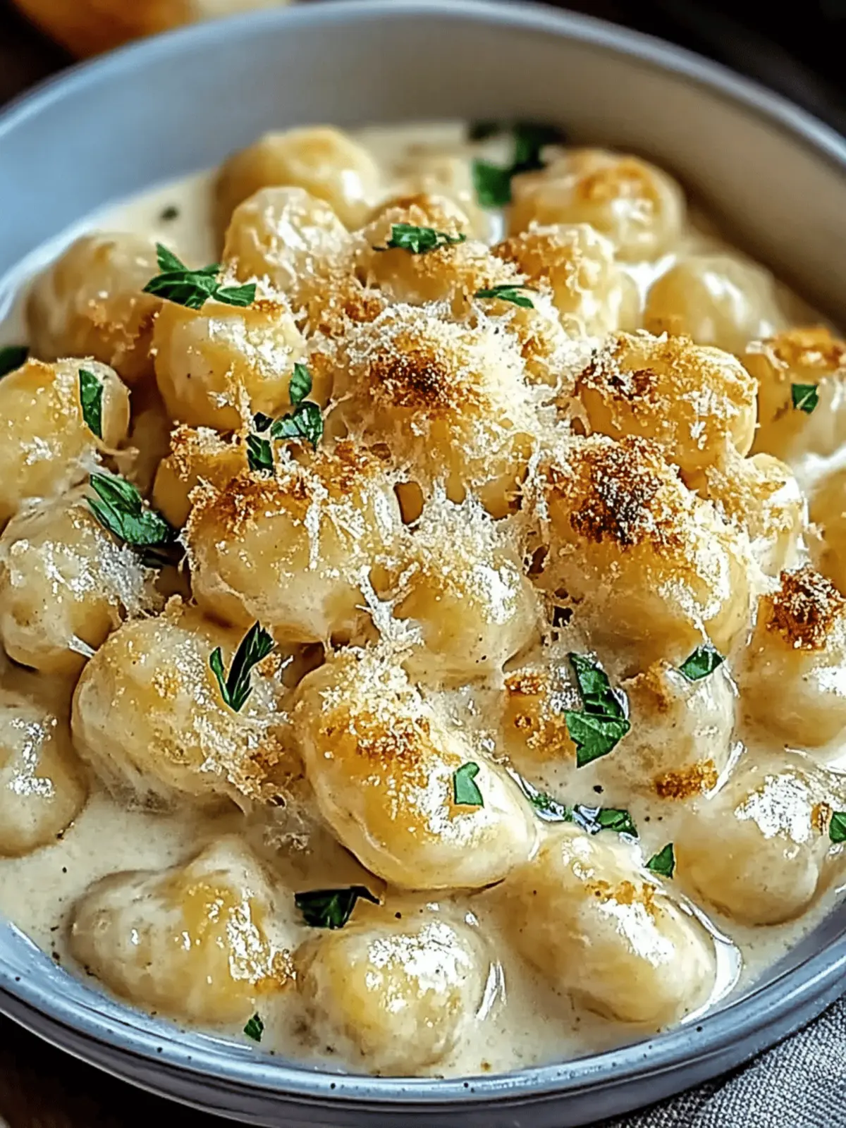 Creamy Crack Chicken Gnocchi