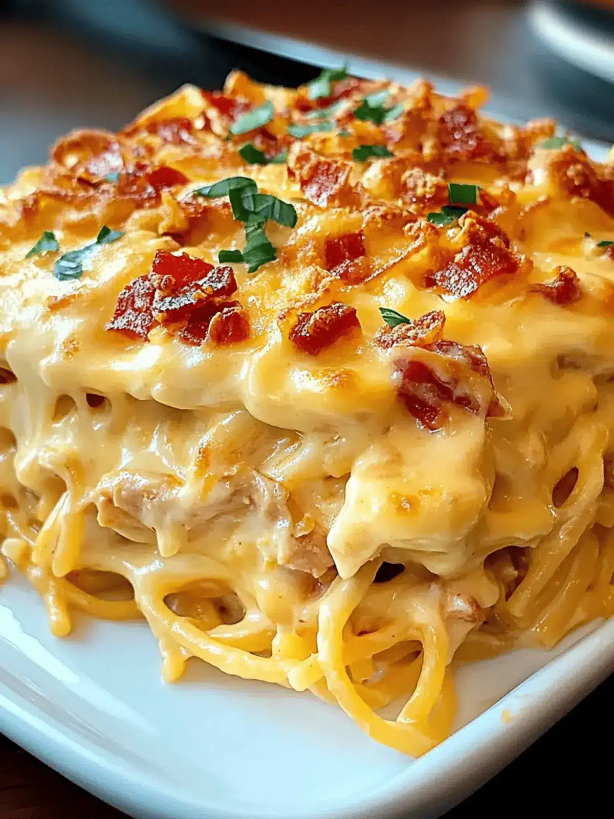 Spicy Southern Cheesy Chicken Spaghetti Casserole