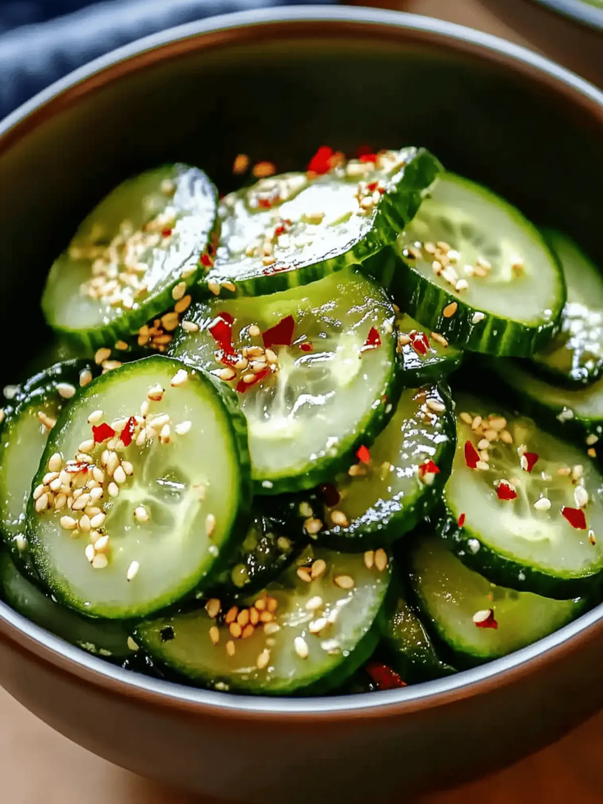 Asian Cucumber Salad