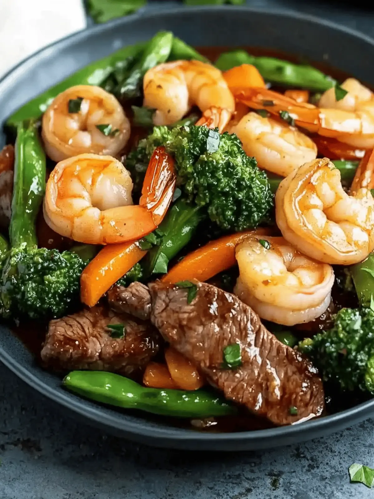 Steak and Shrimp Stir Fry