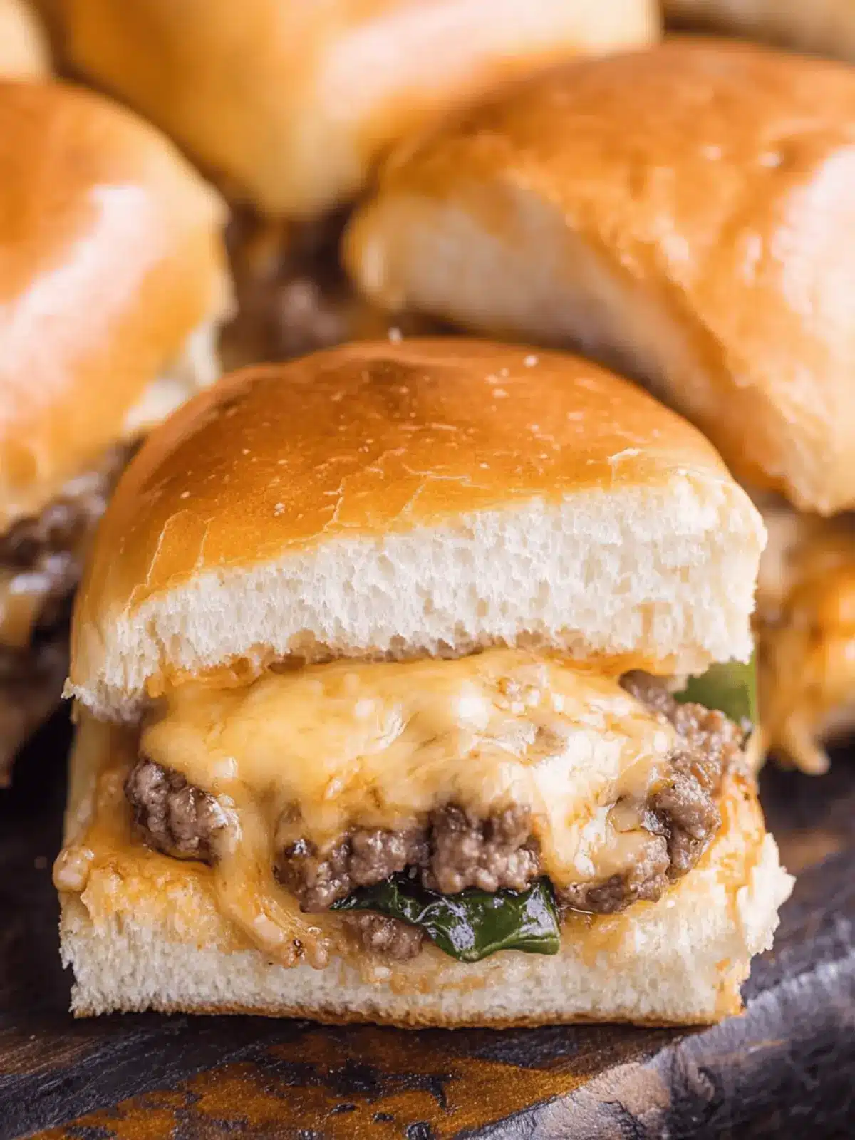 Philly Cheese Sliders