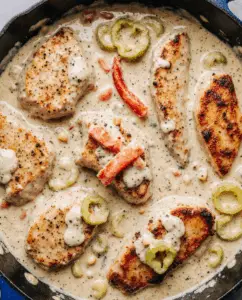 Creamy Pepperoncini Chicken Skillet for Quick Weeknight Wins
