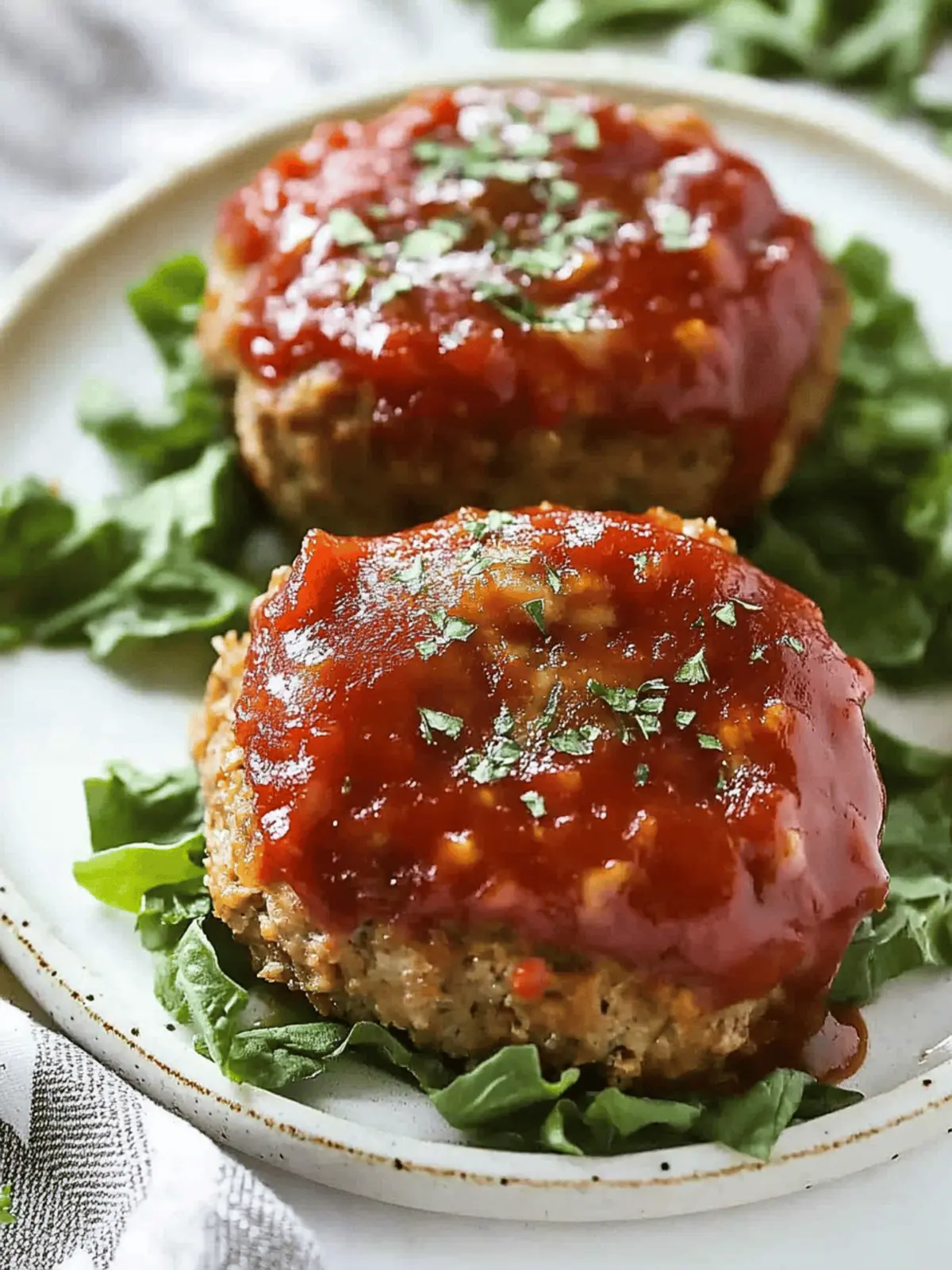 Mini Meatloaf – With Ground Turkey