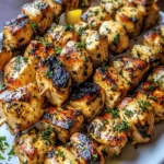 Grilled Cowboy Butter Chicken Skewers