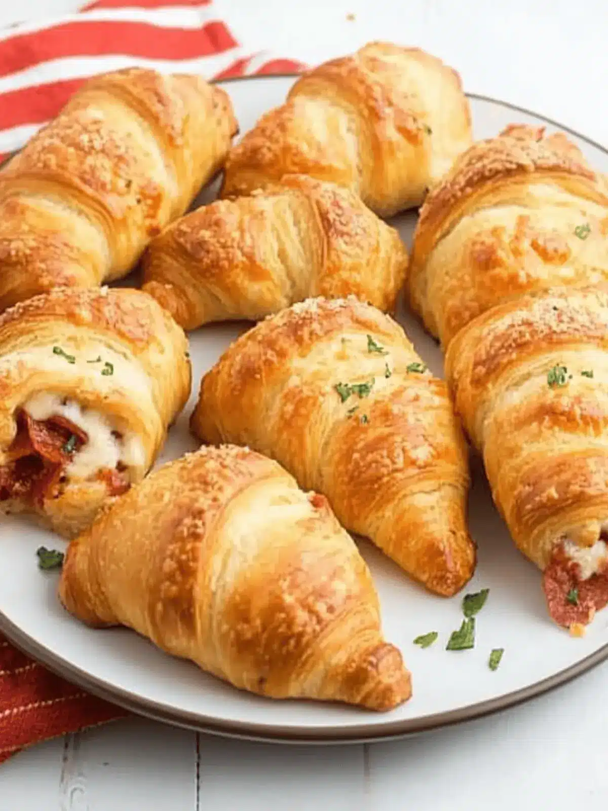 Easy Pepperoni Crescent Rolls Recipe