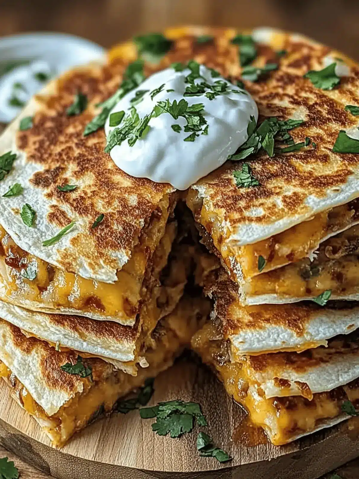 Crispy Hatch Chili Quesadillas