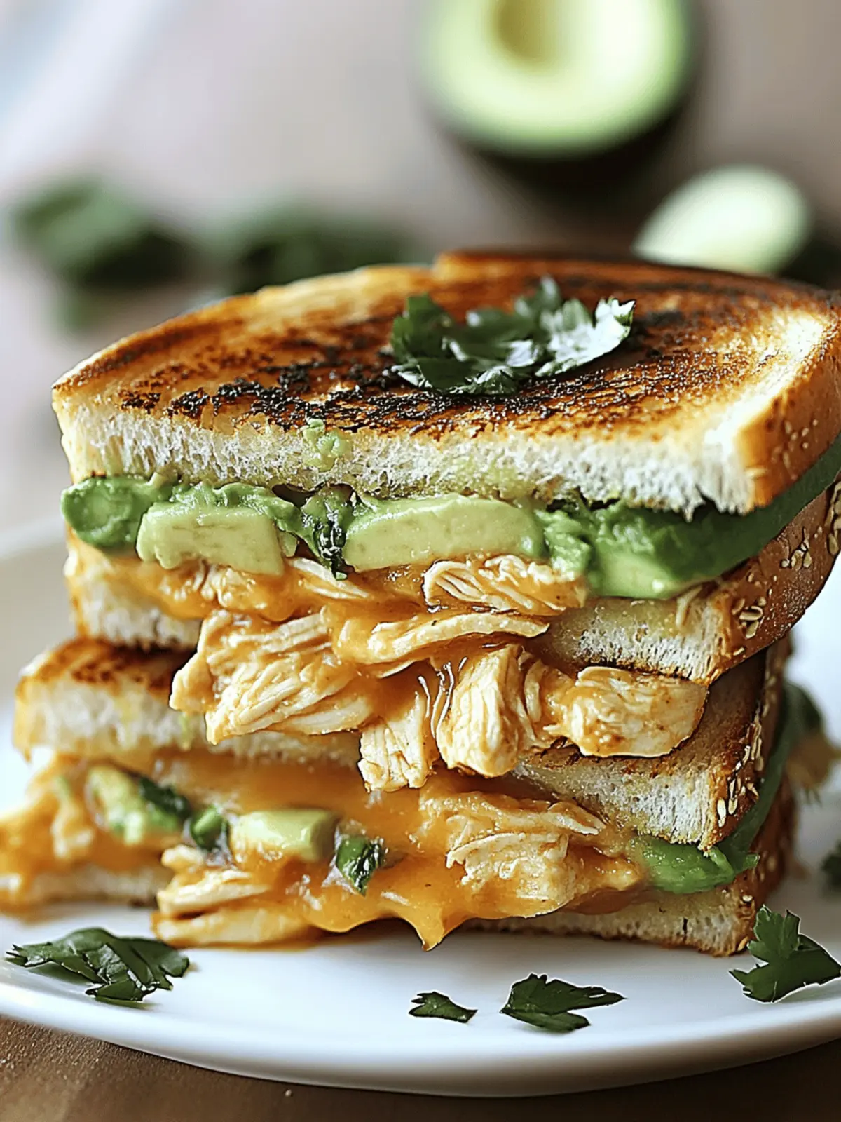 Melt in Your Mouth Chicken Avocado Melt Sandwich Recipe 2 Chicken Avocado Melt Sandwich
