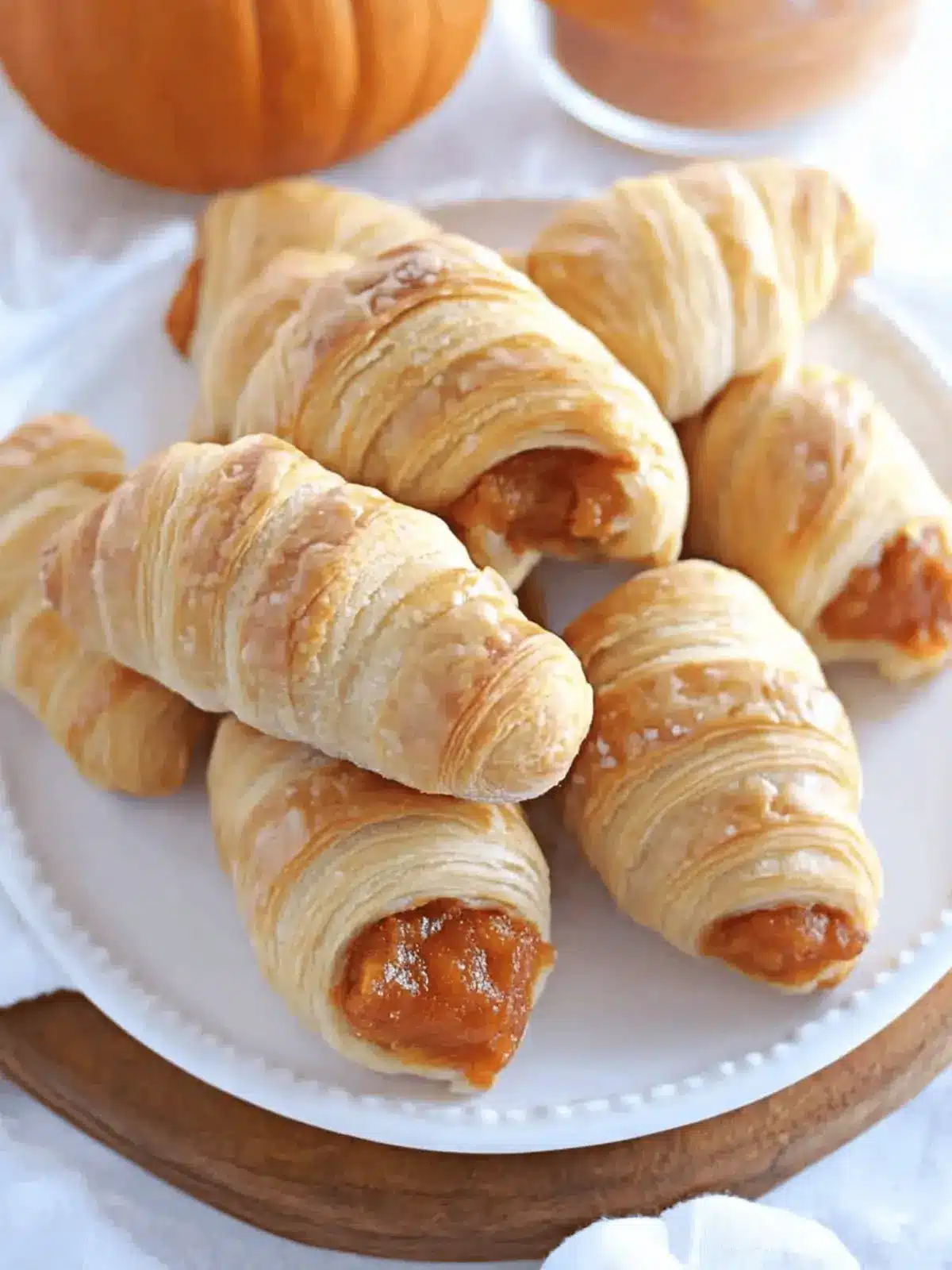 Mini Pumpkin Croissants: Easy Crescent Rolls Recipe