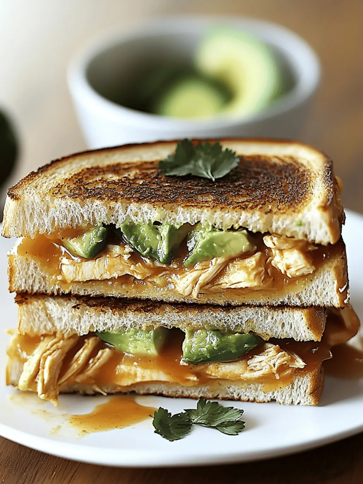Melt in Your Mouth Chicken Avocado Melt Sandwich Recipe 4 Chicken Avocado Melt Sandwich
