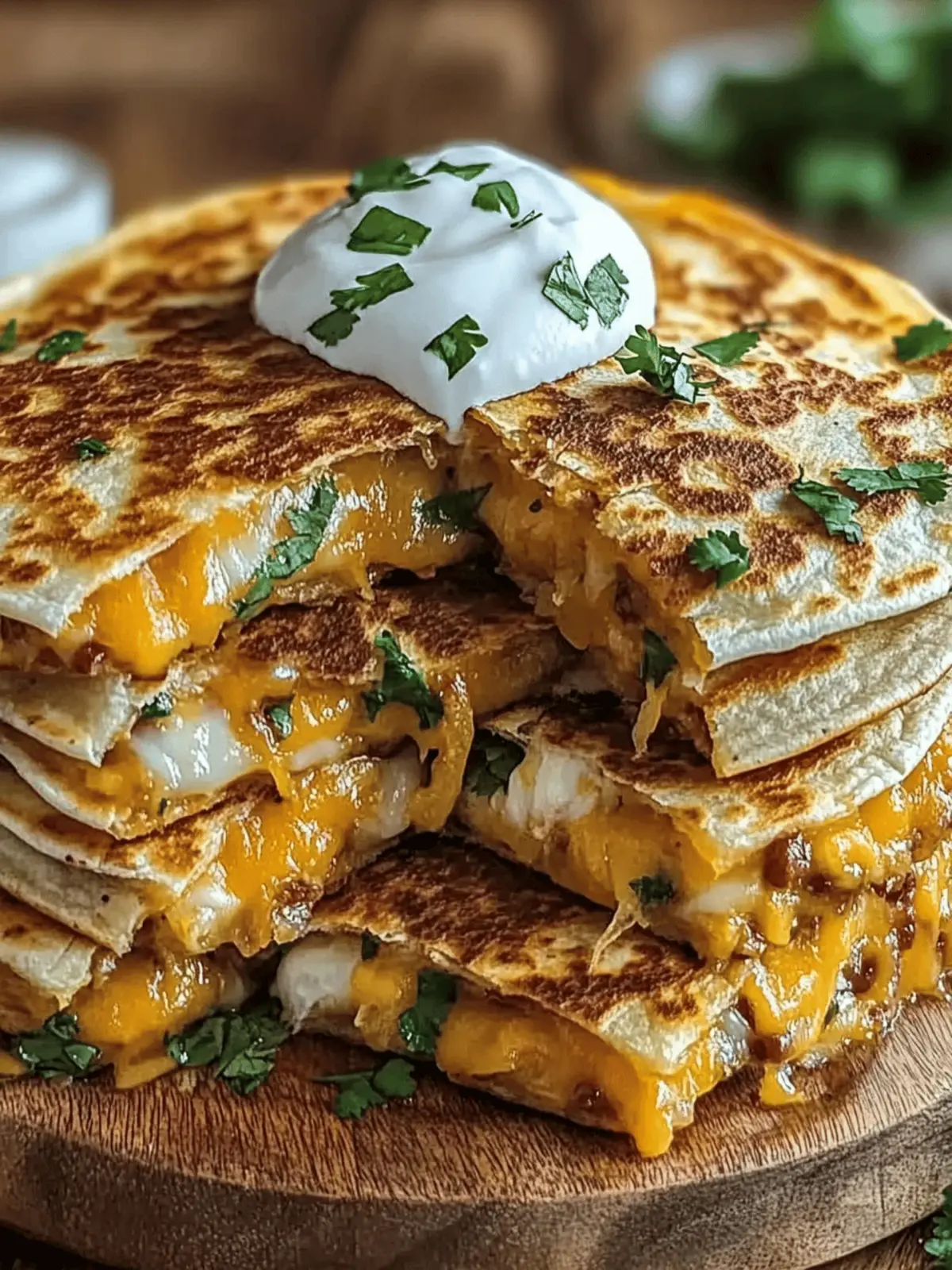Crispy Hatch Chili Quesadillas