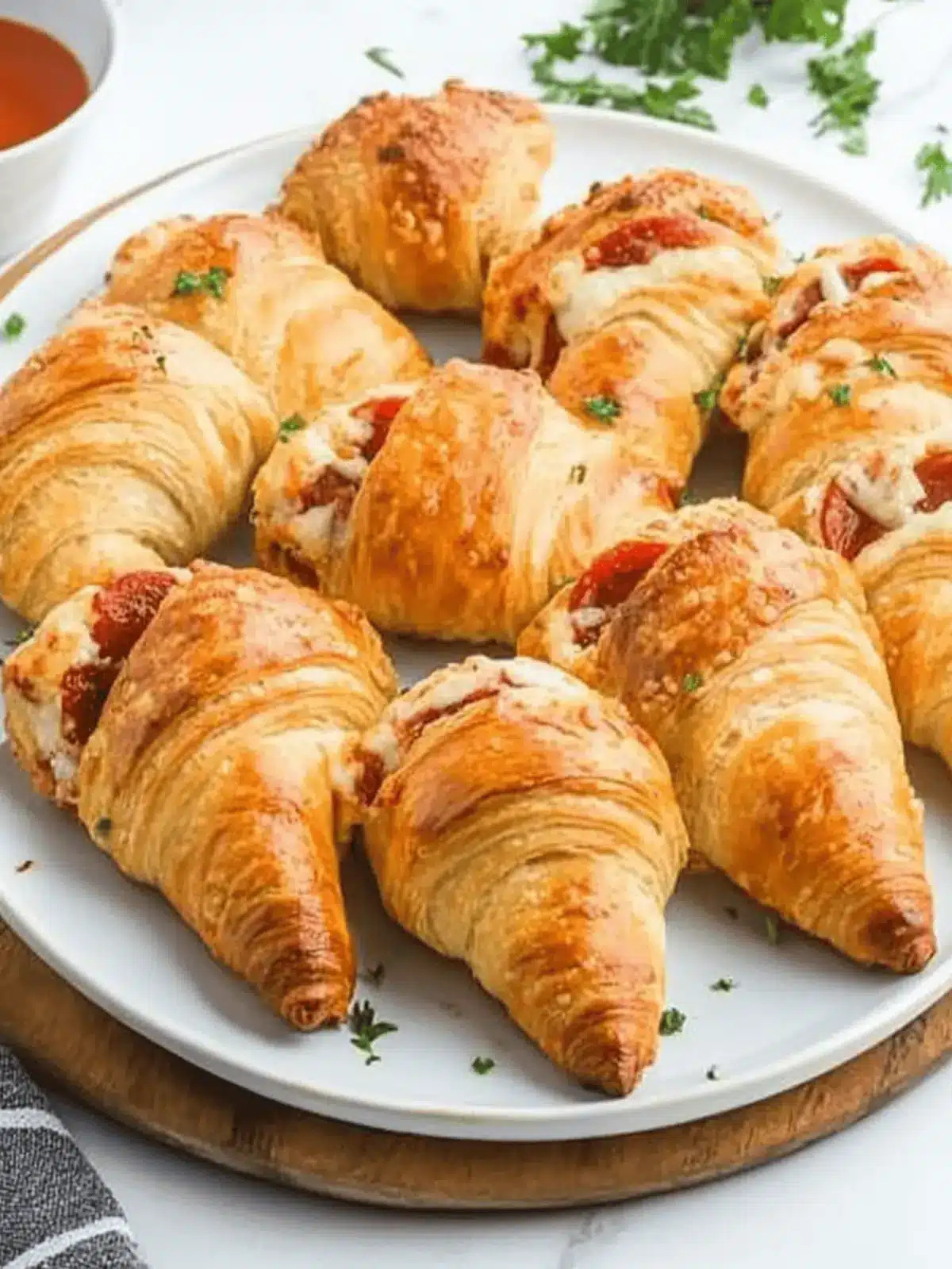 Easy Pepperoni Crescent Rolls Recipe