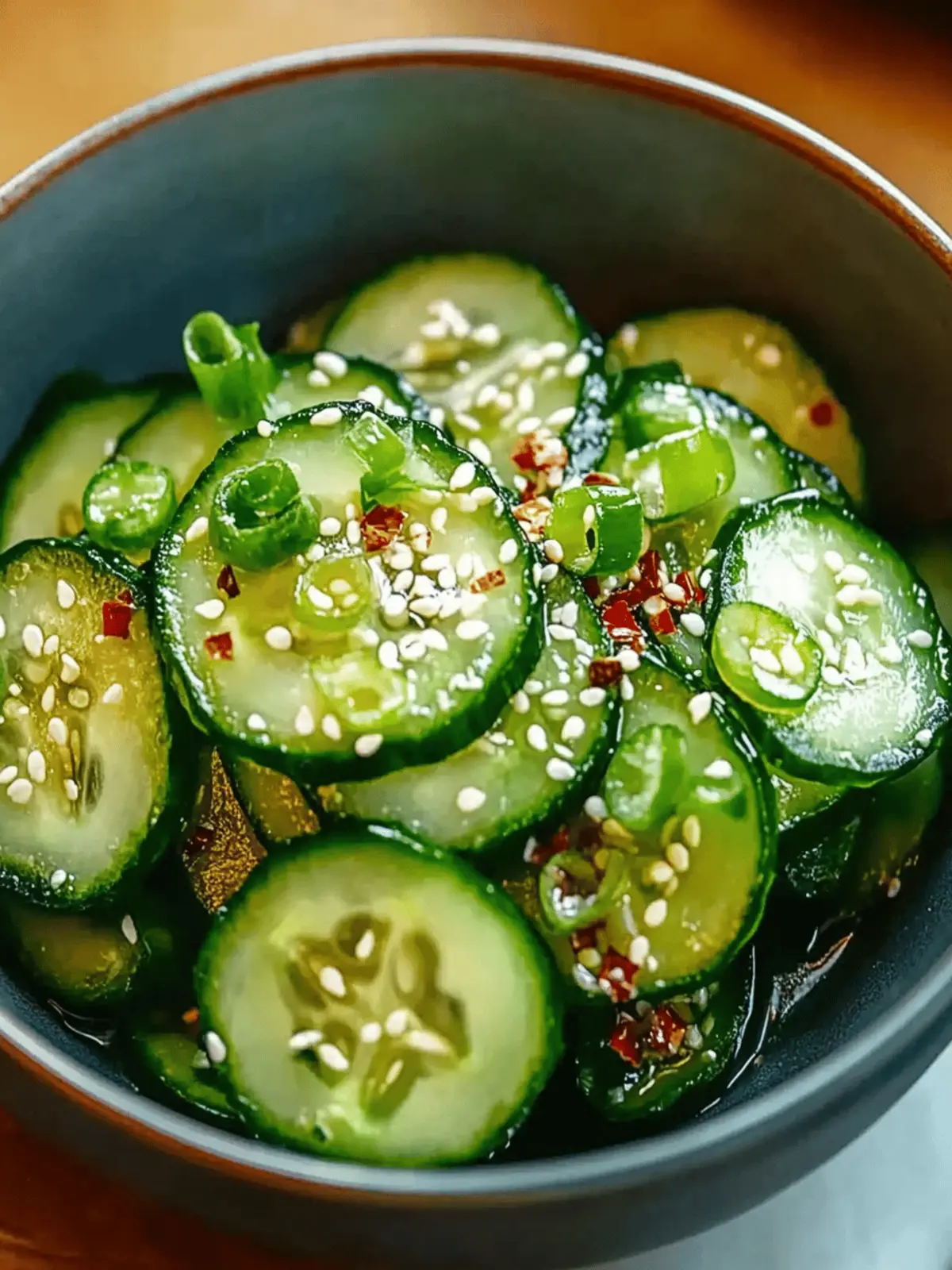 Asian Cucumber Salad