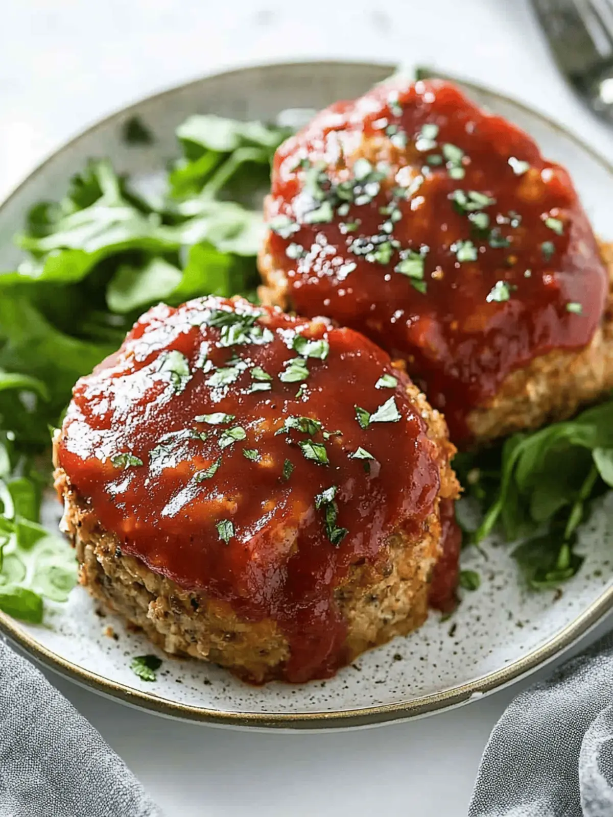Mini Meatloaf – With Ground Turkey