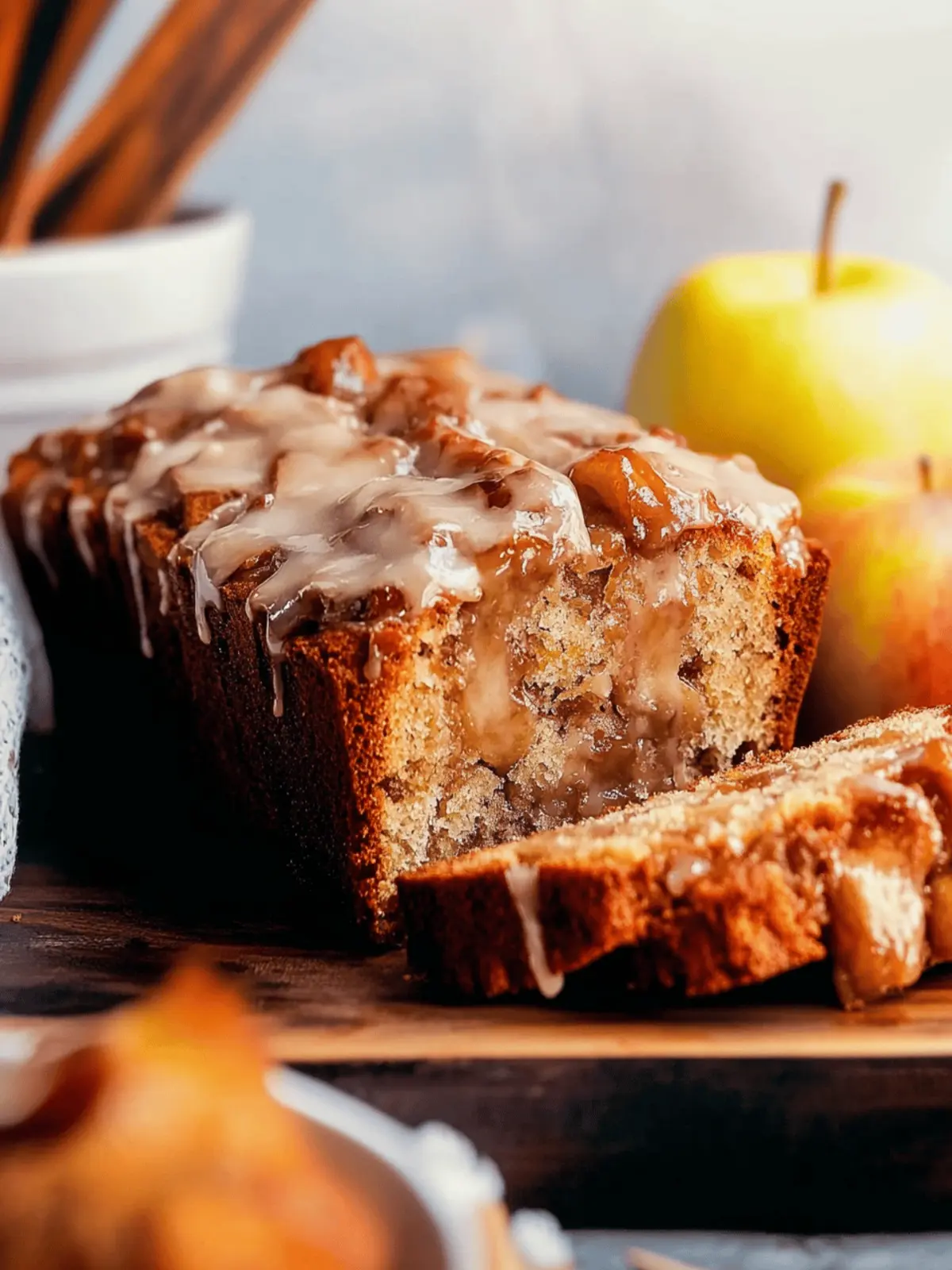 Amish Apple Fritter Bread