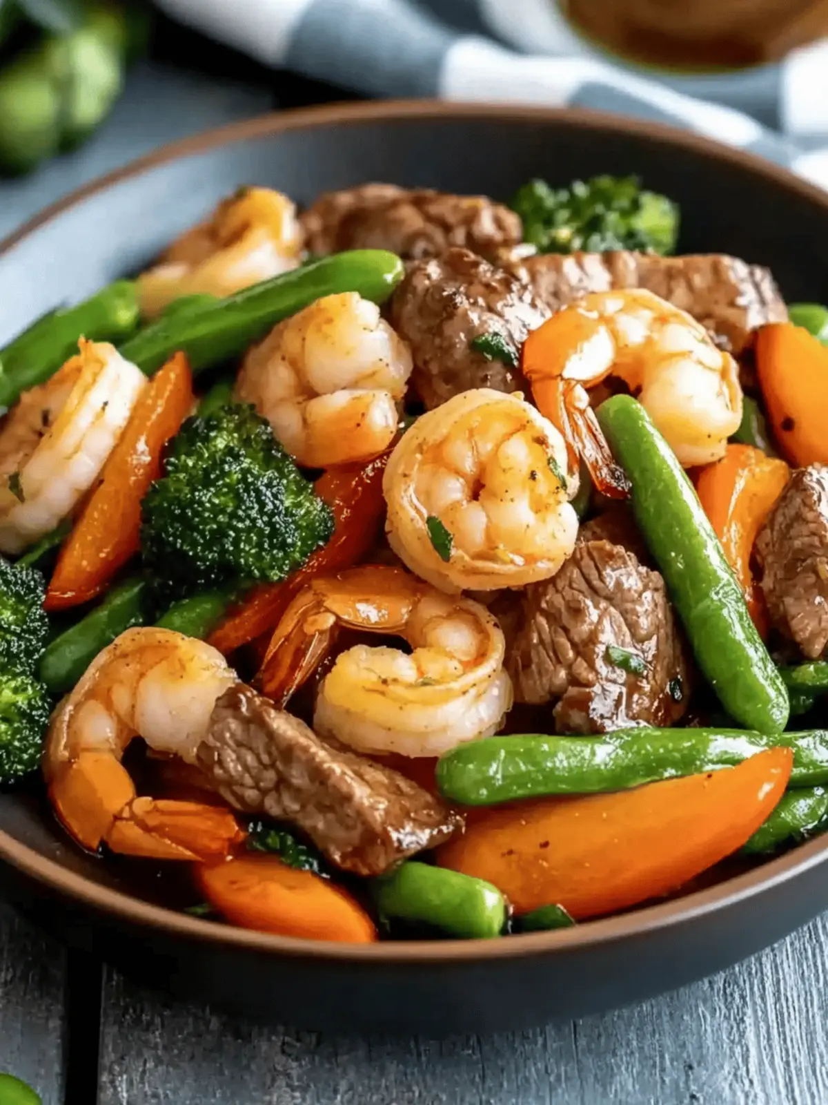 Steak and Shrimp Stir Fry