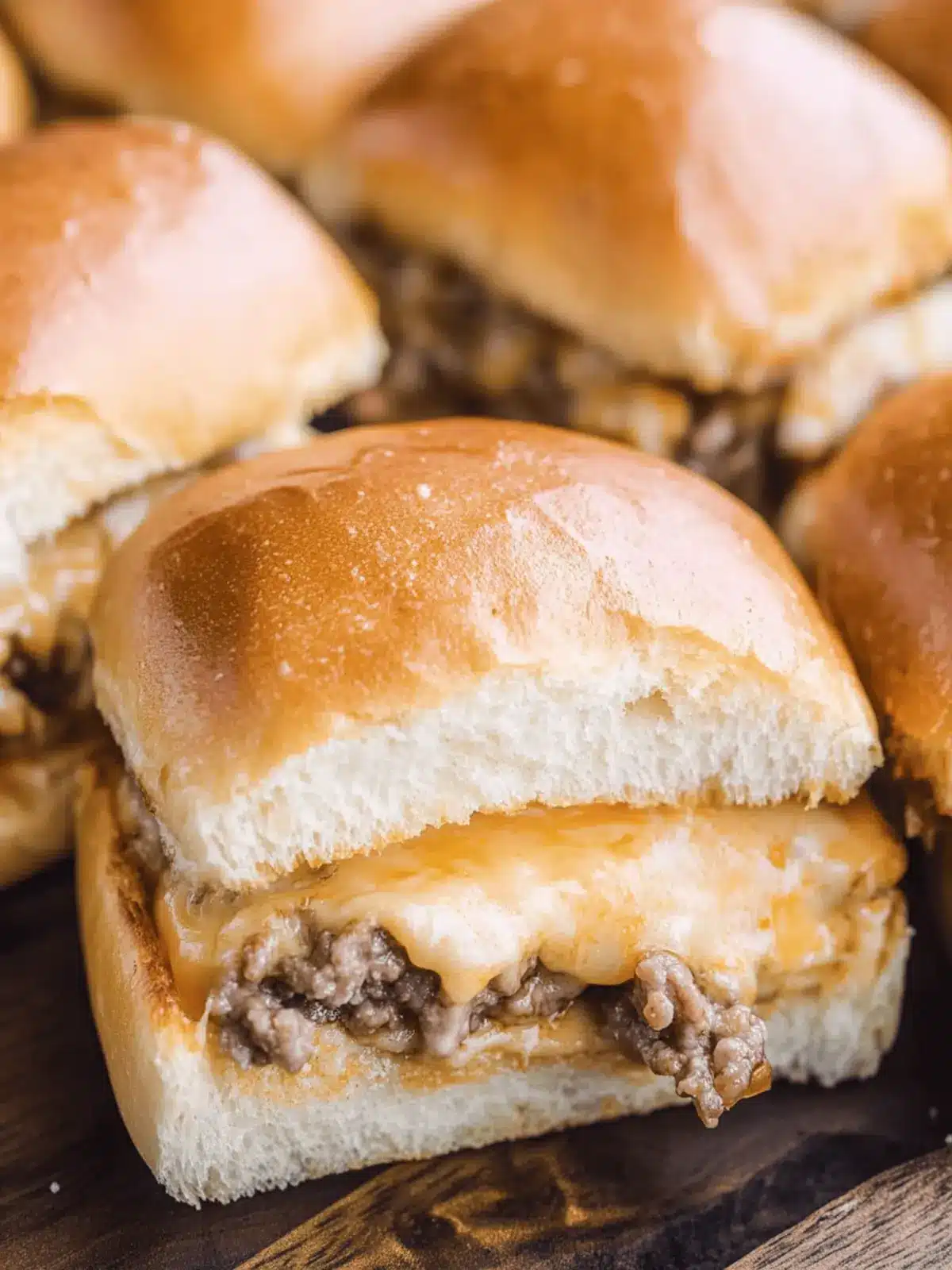 Philly Cheese Sliders