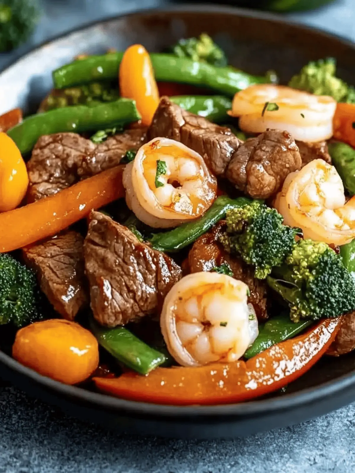 Steak and Shrimp Stir Fry
