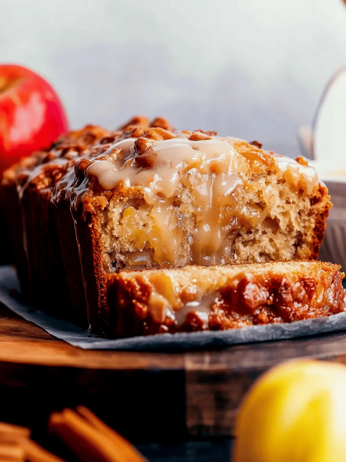 Amish Apple Fritter Bread