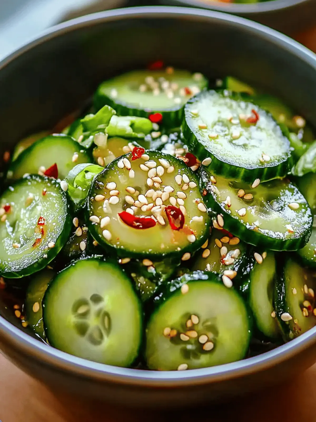 Asian Cucumber Salad