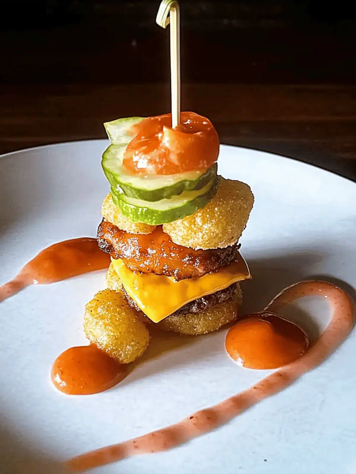 Tater Tot Mini Cheeseburger Bites