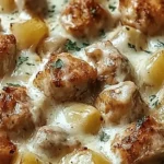 Garlic Parmesan Crockpot Chicken and Potatoes