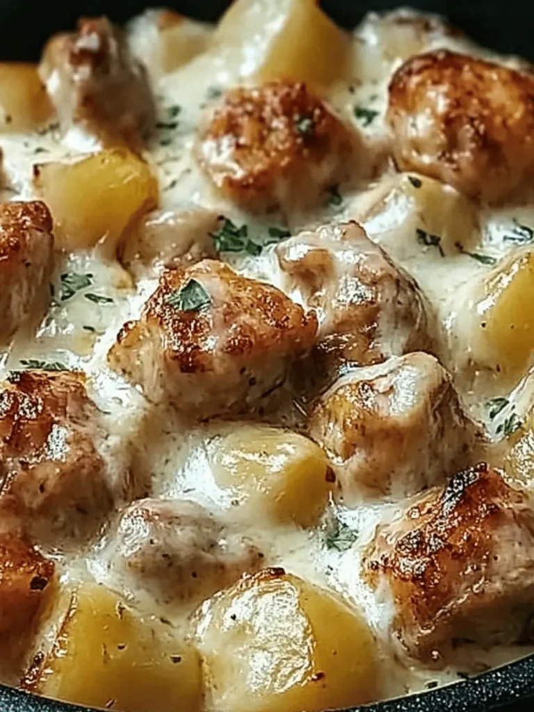 Garlic Parmesan Crockpot Chicken and Potatoes