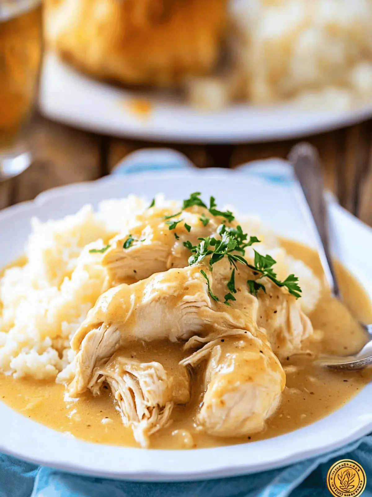 Crock Pot Chicken and Gravy