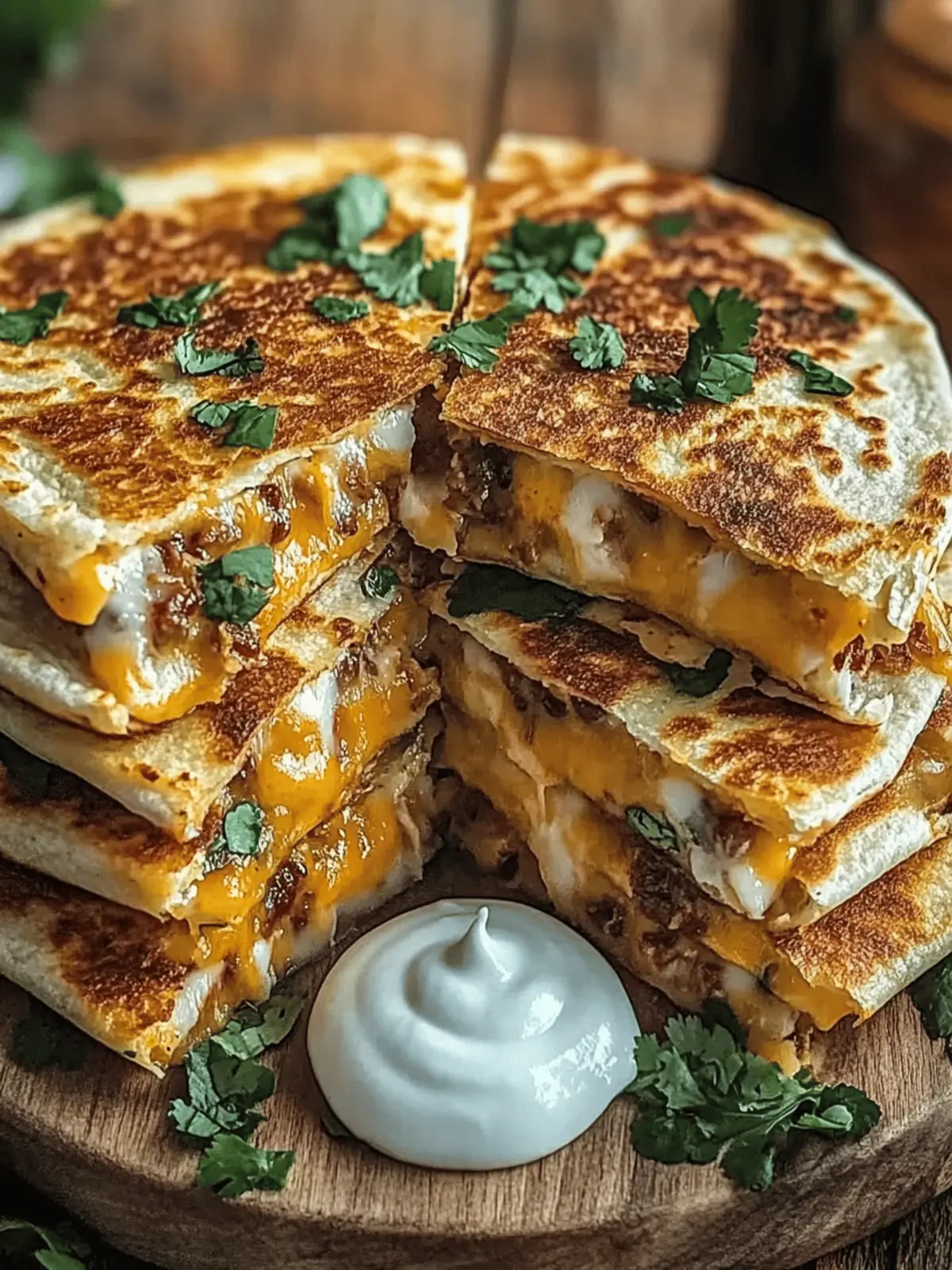 Crispy Hatch Chili Quesadillas