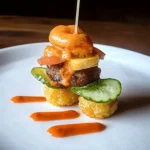 Tater Tot Mini Cheeseburger Bites