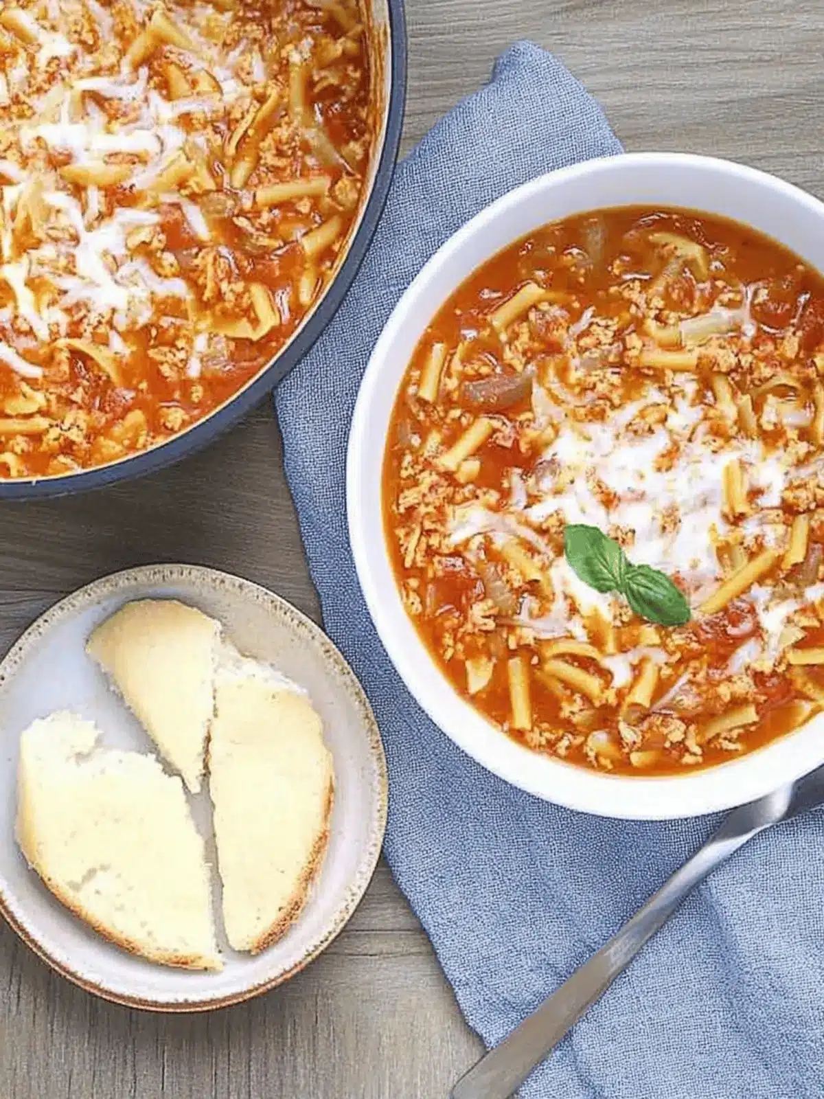 Mouthwatering Slow Cooker Lasagna Soup Ready in 30 Minutes 2 Slow Cooker Lasagna Soup