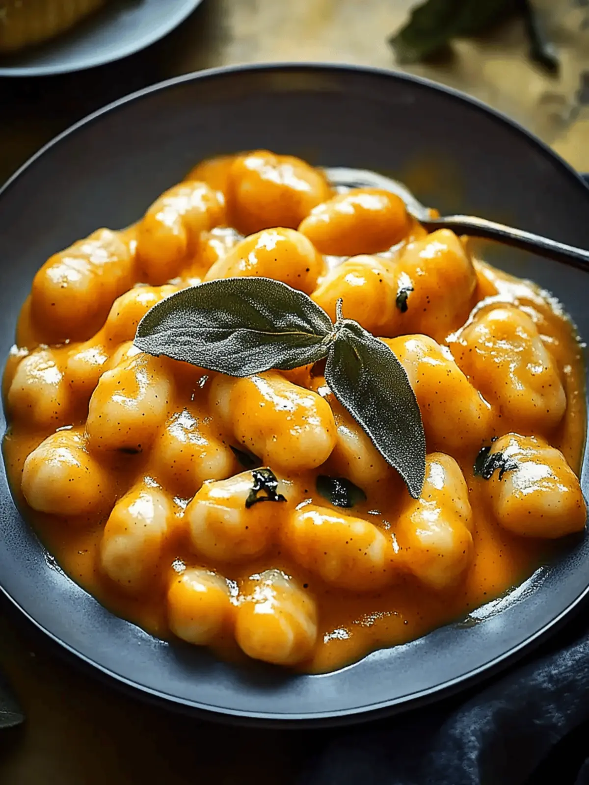 Creamy Pumpkin Gnocchi Delight: A Cozy Fall Comfort Dish 2 Creamy Pumpkin Gnocchi Delight