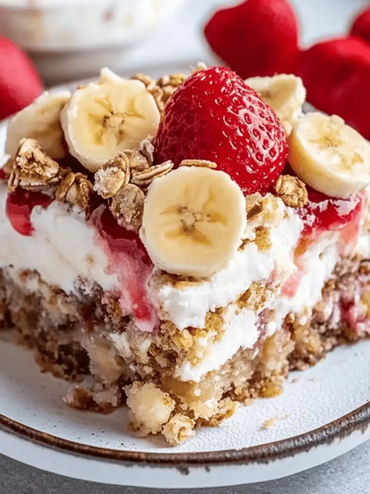 Banana Split Dump Cake